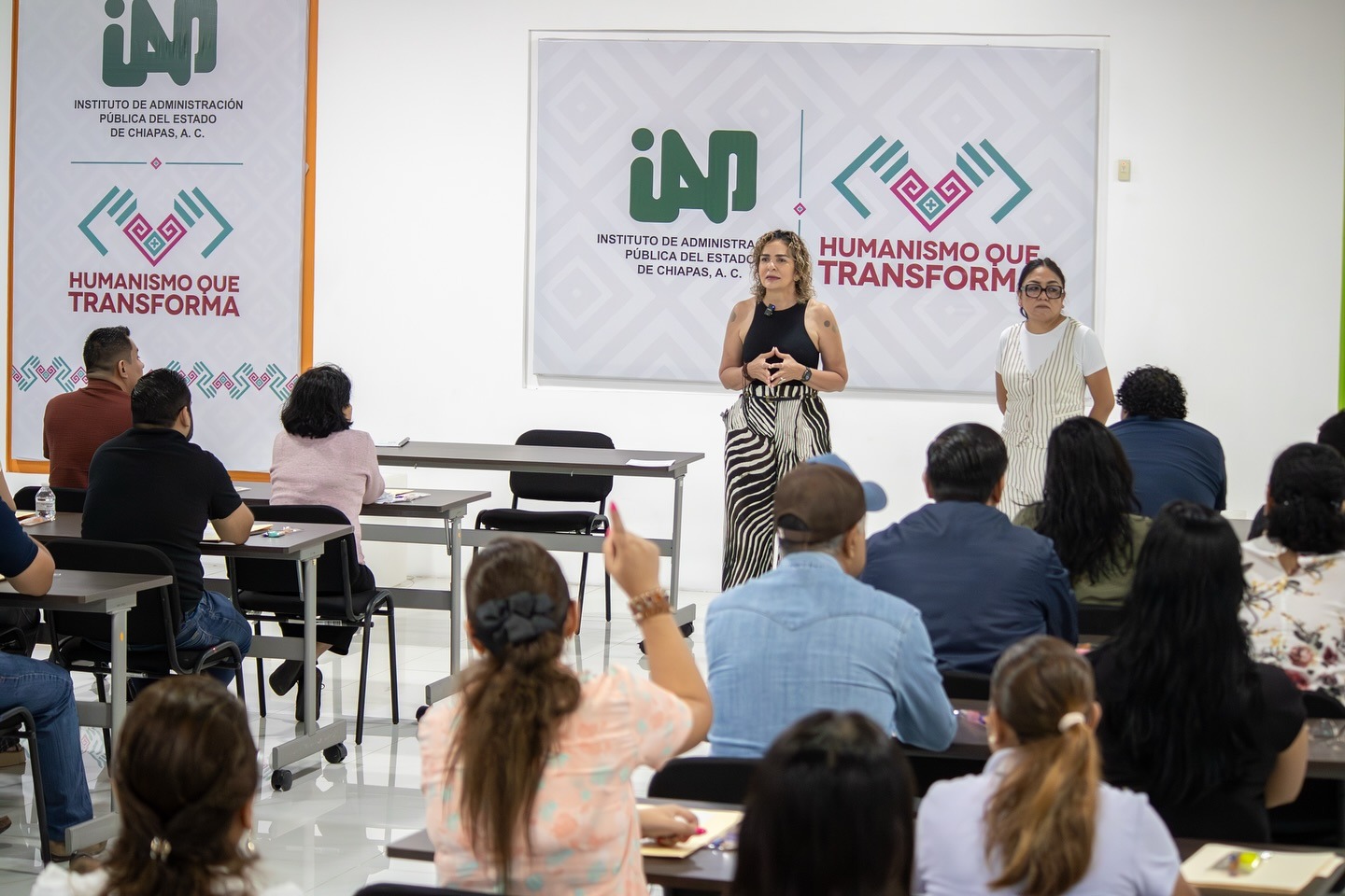 Presidenta del IAP Chiapas hace un llamado a los servidores del pueblo a participar en el programa: “Educar para transformar caminos”